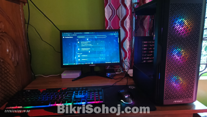 Intel i5 9th gen pc ফুল ফ্রেশ 16gb ram ssd256